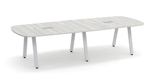 Conference Tables PBD Furniture 10ft Arena Conference Table with Metal A-Legs