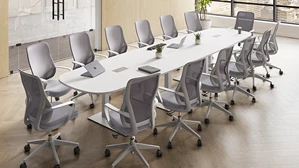 Conference Tables PBD Furniture 16ft Arena Conference Table with Boardroom Base Legs