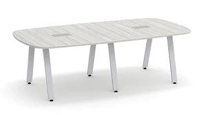 Conference Tables PBD Furniture 8ft Arena Conference Table with Metal A-Legs