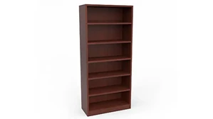 Standard Bookcases PBD Furniture 72in High Open Bookcase