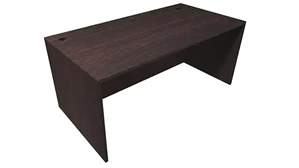 Stand-Alone Desk Shells PBD Furniture Credenza Desk Shell 72in x 24in