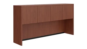 Desk Hutches PBD Furniture 72in Hutch with 4 Laminate Doors