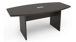 Conference Tables PBD Furniture 6ft Boat Shaped Slab Base Conference Table
