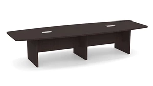 Conference Tables PBD Furniture 12ft Boat Shaped Slab Base Conference Table
