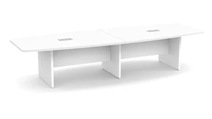 Conference Tables PBD Furniture 12ft Boat Shaped Slab Base Conference Table