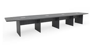 Conference Tables PBD Furniture 18ft Boat Shaped Slab Base Conference Table