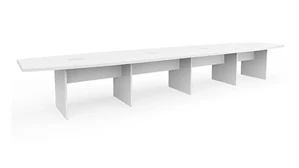 Conference Tables Performance Bush Furniture 18ft Boat Shaped Slab Base Conference Table
