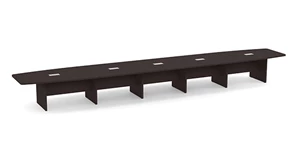 Conference Tables PBD Furniture 24ft Boat Shaped Slab Base Conference Table