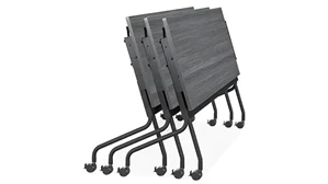 Training Tables PBD Furniture 60in x 24in Flip Top Nesting Table