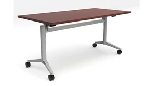 Training Tables PBD Furniture 60in x 24in Flip Top Nesting Table