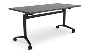 Training Tables PBD Furniture 6ft x 24in Flip Top Nesting Table
