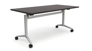Training Tables PBD Furniture 6ft x 30in Flip Top Nesting Table