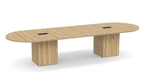 Conference Tables Performance Bush Furniture 12ft Racetrack Shape Cube Storage Base Conference Table