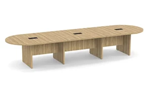Conference Tables Performance Bush Furniture 14ft Racetrack Shape Panel Leg Conference Table