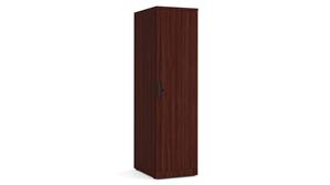 Tall Storage Cabinets PBD Furniture Personal Storage Tower with Laminate Wood Doors
