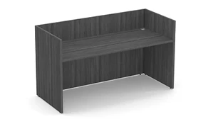 Reception Stand-Alone Desk PBD Furniture Stand-A-Lone Workstation Desk Shell Only
