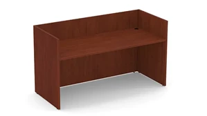 Reception Stand-Alone Desk PBD Furniture Stand-A-Lone Workstation Desk Shell Only