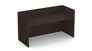 Reception Stand-Alone Desk PBD Furniture Stand-A-Lone Workstation Desk Shell Only