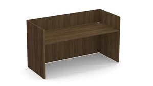 Reception Stand-Alone Desk PBD Furniture Stand-A-Lone Workstation Desk Shell Only