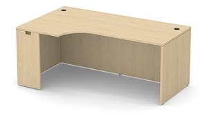 Office Credenzas Office Source 72in Credenza Shell with Left Extension