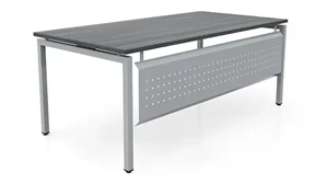 Writing Desks PBD Furniture 72in x 36in OnTask Table Desk with Modesty Panel