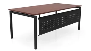 Writing Desks PBD Furniture 72in x 36in OnTask Table Desk with Modesty Panel