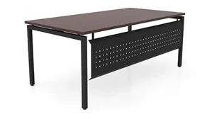 Writing Desks PBD Furniture 72in x 36in OnTask Table Desk with Modesty Panel