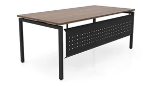 Writing Desks PBD Furniture 72in x 36in OnTask Table Desk with Modesty Panel