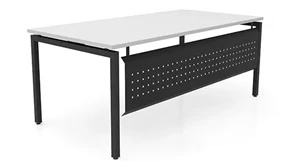Writing Desks PBD Furniture 72in x 36in OnTask Table Desk with Modesty Panel