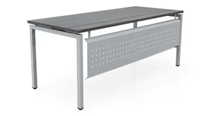 Writing Desks PBD Furniture 66in x 30in OnTask Table Desk with Modesty Panel