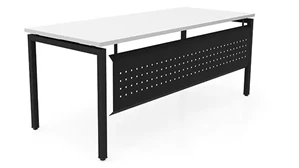 Writing Desks PBD Furniture 66in x 30in OnTask Table Desk with Modesty Panel