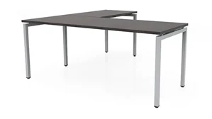 L Shaped Desk Shells PBD Furniture 66in x 66in L-Desk