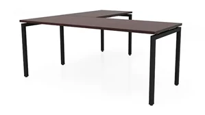 L Shaped Desk Shells PBD Furniture 72in x 78in L-Desk 