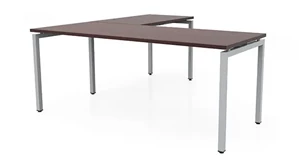 L Shaped Desk Shells PBD Furniture 72in x 72in L-Desk 