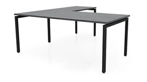 L Shaped Desk Shells PBD Furniture 72in x 84in L-Desk 