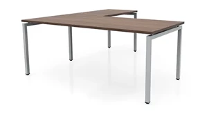 L Shaped Desk Shells PBD Furniture 72in x 84in L-Desk 