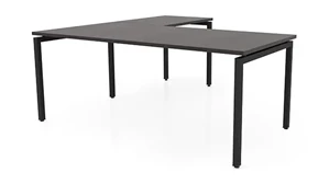 L Shaped Desk Shells PBD Furniture 72in x 72in L-Desk