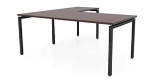 L Shaped Desk Shells PBD Furniture 72in x 72in L-Desk 