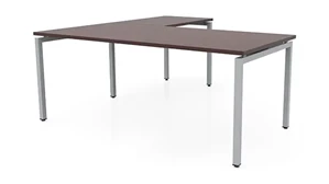 L Shaped Desk Shells Performance Bush Furniture 72in x 72in L-Desk 