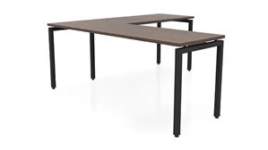 L Shaped Desk Shells PBD Furniture 72in x 72in Slender L-Desk 