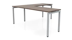L Shaped Desk Shells PBD Furniture 72in x 72in Slender L-Desk