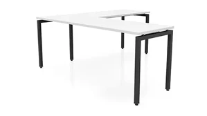 L Shaped Desk Shells PBD Furniture 72in x 72in Slender L-Desk