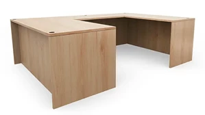 U Shaped Desk Shells PBD Furniture 66in x 96in U-Desk