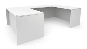 U Shaped Desk Shells PBD Furniture 66in x 101in U-Desk