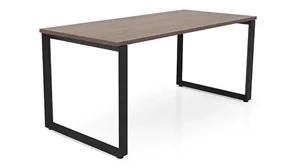 Stand-Alone Desk Shells PBD Furniture 72in x 30in Beveled Loop Leg Desk