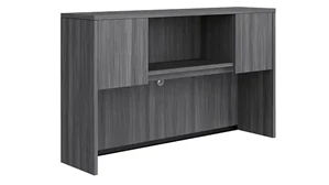 Desk Hutches PBD Furniture 60in Hutch with 2 Laminate Doors