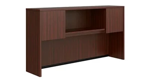 Desk Hutches PBD Furniture 66in Hutch with 2 Laminate Doors