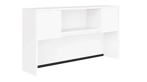 Desk Hutches PBD Furniture 66in Hutch with 2 Laminate Doors