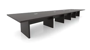 Conference Tables PBD Furniture 22ft Slab Base Rectangular Conference Table