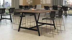 Conference Tables PBD Furniture 60in x 6ft - 42in H Metal A-Leg Meeting Table